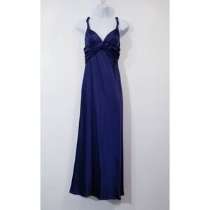 A.B.S Allen Schwartz Sateen Long Evening Gown